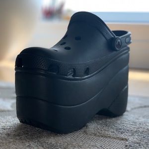 Balenciaga platform crocs